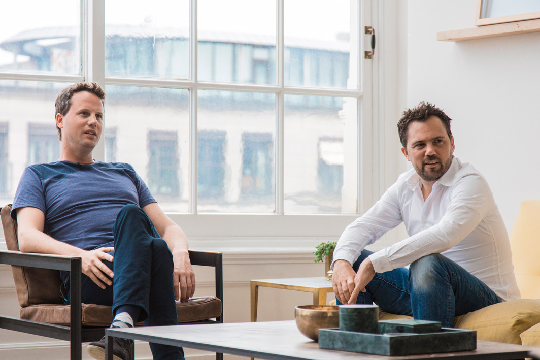 Vanmoof founders Taco and Ties Carlier